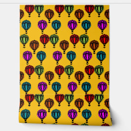 Heißluftballon Gemustert Tapete