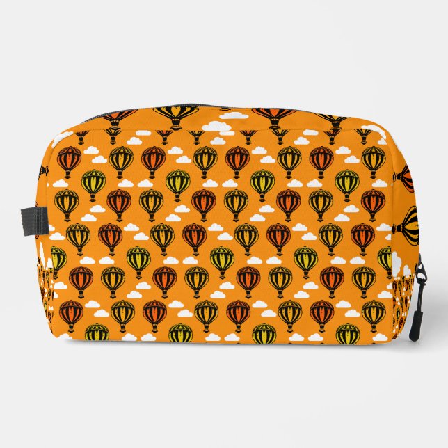 Heißluftballon Gemustert Waschbeutel (Vorderseite)