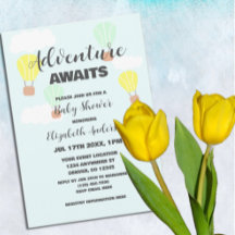 Heißluftballon Geschlecht Neutrale Babydusche