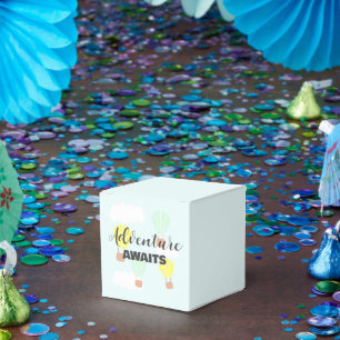 Heißluftballon Geschlecht Neutrale Babydusche Geschenkschachtel