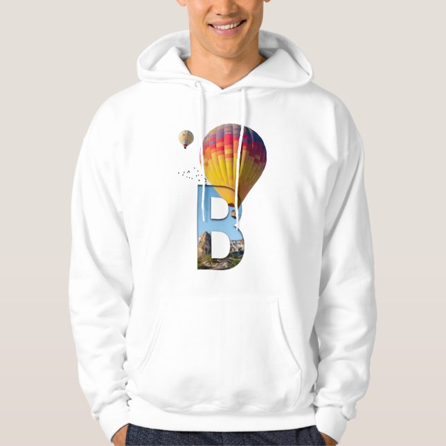 Heißluftballon Hoodie (Vorderseite)