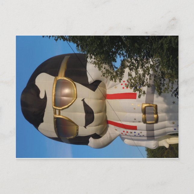 Heißluftballon in Binghamton, NY Postkarte (Vorderseite)