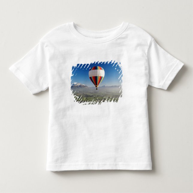 Heißluftballon, in der Nähe von Methven, Canterbur Kleinkind T-shirt (Vorderseite)
