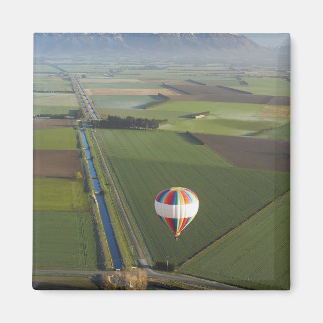 Heißluftballon, in der Nähe von Methven, Canterbur Magnet (Vorne)