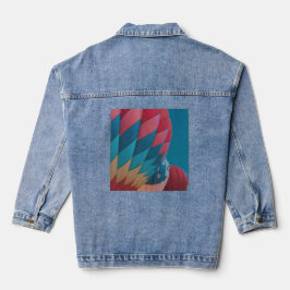 Heißluftballon Jeansjacke