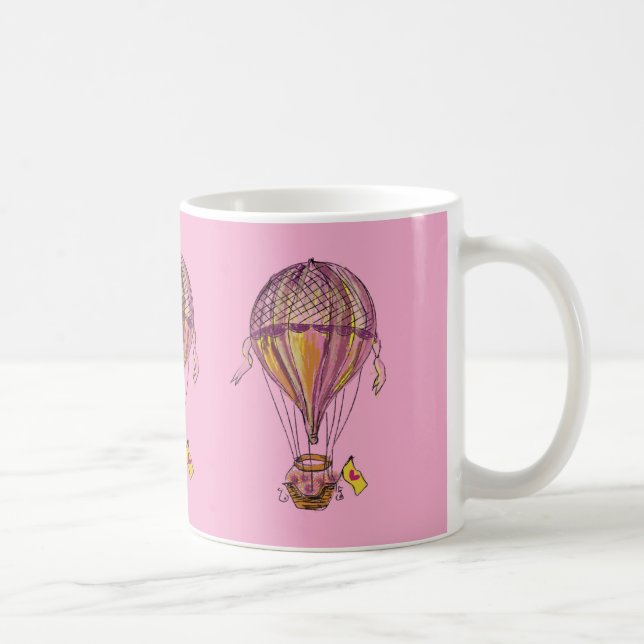 Heißluftballon Kaffeetasse (Rechts)