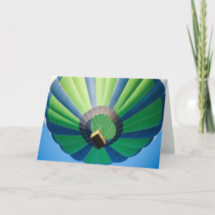 Heißluftballon Karte