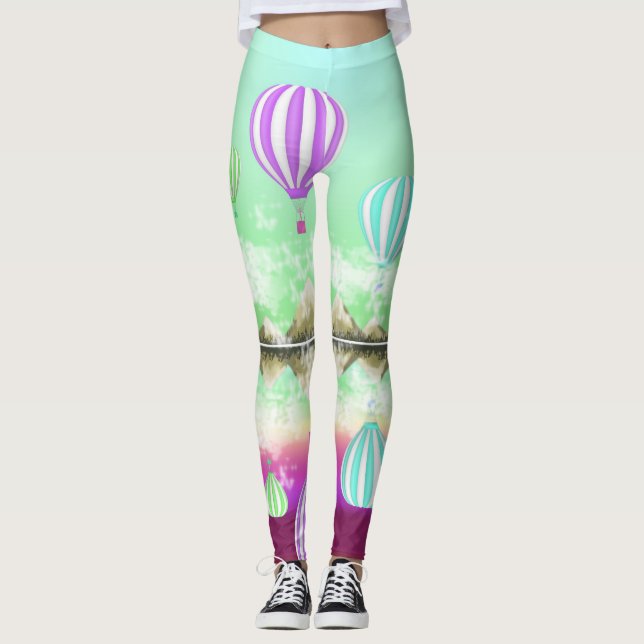 Heißluftballon-Leggings Leggings (Vorderseite)