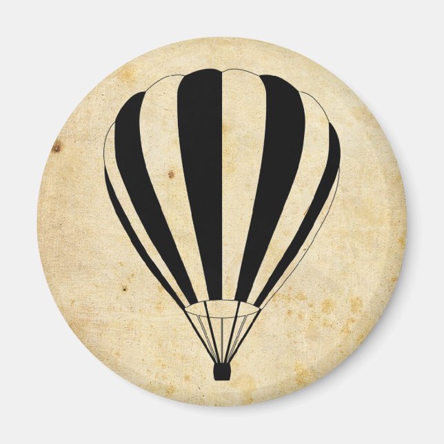 Heißluftballon Magnet (Vorne)