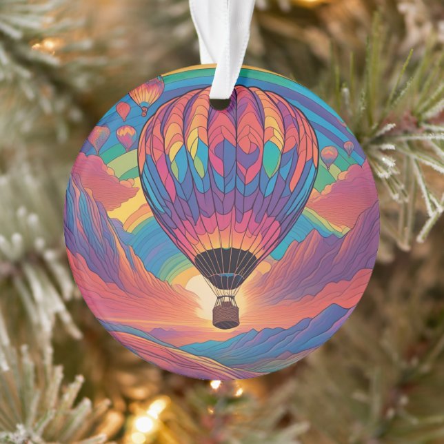 Heißluftballon Ornament (Baum)