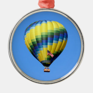 Heißluftballon Ornament Aus Metall