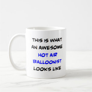 Heißluftballon, phantastisch kaffeetasse