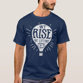 Heißluftballon Pilot Motivation Geschenk T-Shirt
