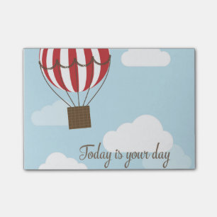 Heißluftballon Post-it Klebezettel