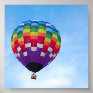 Heißluftballon Poster