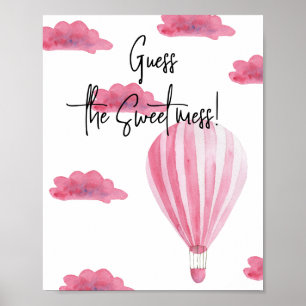 Heißluftballon - Raten Sie das süße Chaos Poster
