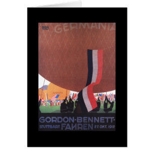 Heißluftballon-Rennen Gordons Bennett