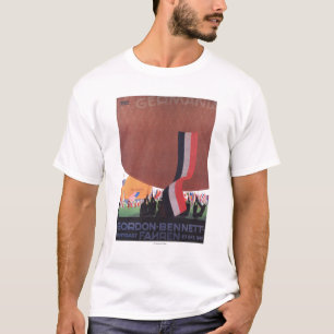 Heißluftballon-Rennen Gordons Bennett T-Shirt