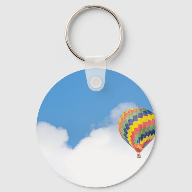 Heißluftballon Schlüsselanhänger (Vorderseite)