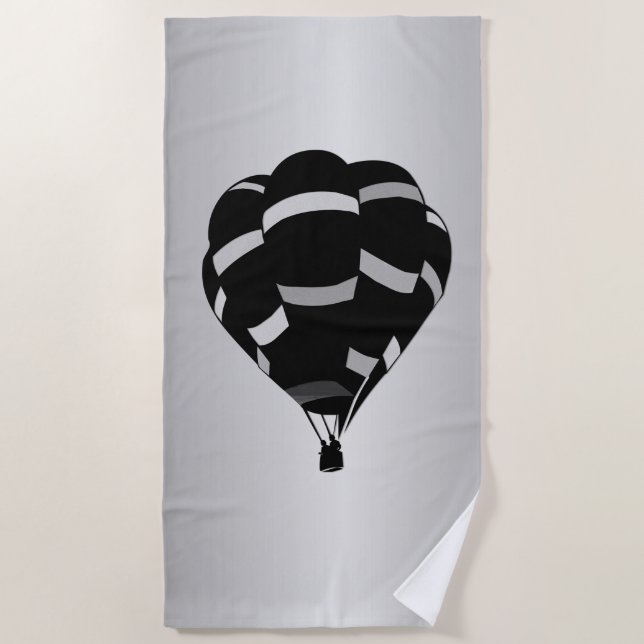 Heißluftballon Strandtuch (Vorderseite)