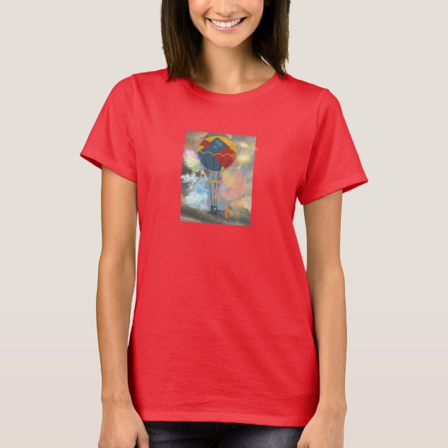 Heißluftballon T-Shirt (Vorderseite)
