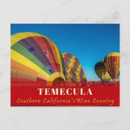 Heißluftballon Temecula Postcard Land Postkarte