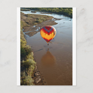 Heißluftballon Touch Rio Grande River Postkarte