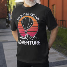 Heißluftballon Vintag Retro Sunset Adventure