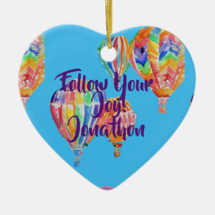 Heißluftballon Wasserfarben Kinder Name Dekoration