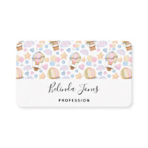 Heißluftballon Wasserfarben Muster