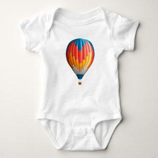 Heißluftballondesign Baby Strampler