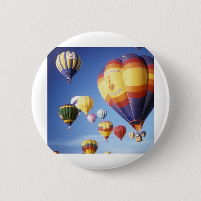 Heißluftballone Button (Vorderseite)