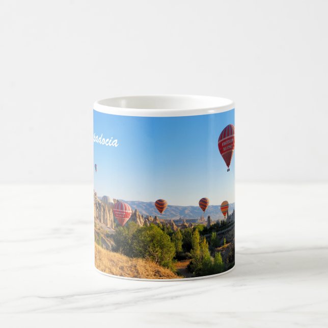 Heißluftballone Klassische Tasse (Mittel)