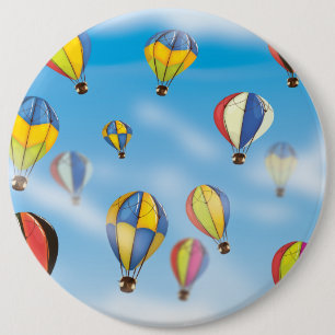 Heißluftballons Button
