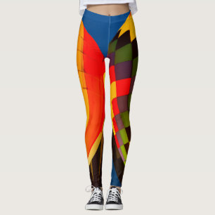 Heißluftballons glühen leggings