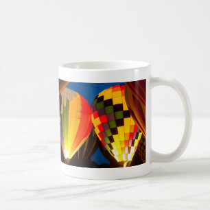Heißluftballons glühende Kaffee-Tasse Kaffeetasse