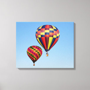 Heißluftballons Leinwanddruck