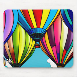 Heißluftballons Mousepad