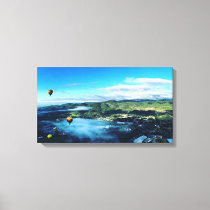 Heißluftballons, Napatal Leinwanddruck