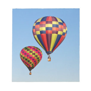 Heißluftballons Notizblock