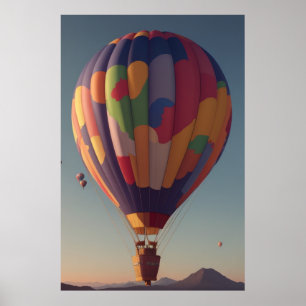 Heißluftballons Poster