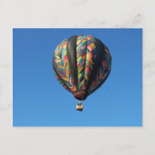 Heißluftballons Postkarte