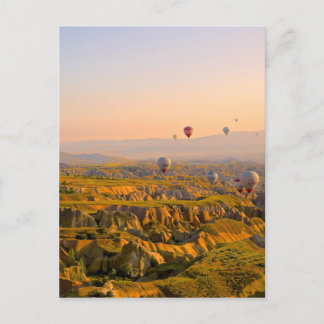 Heißluftballons Postkarte