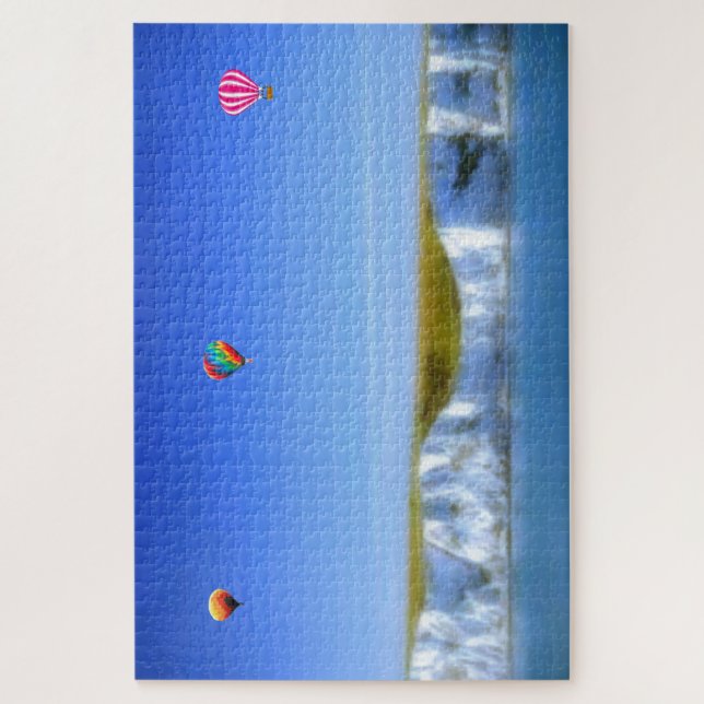 Heißluftballons Puzzle (Vertikal)