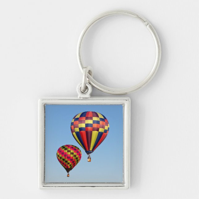 Heißluftballons Schlüsselanhänger (Vorne)