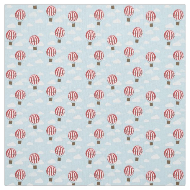 Heißluftballons Stoff (Muster)