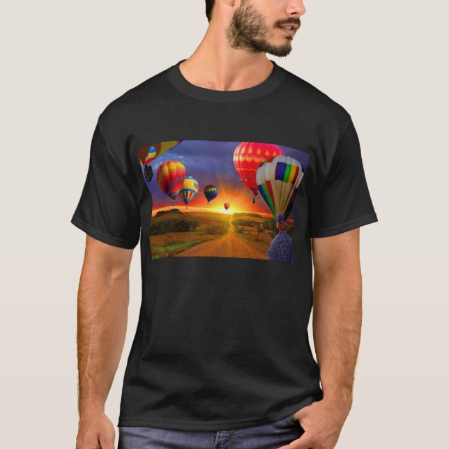 Heißluftballons T-Shirt (Vorderseite)