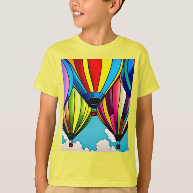 Heißluftballons T-Shirt (Vorderseite)