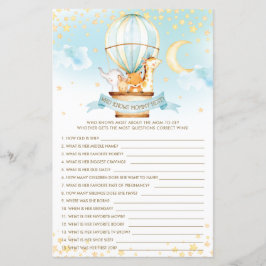 Heißluftballontiere, die Mommy Best Game kennen