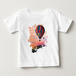 Heißluftfahrt Baby T-shirt